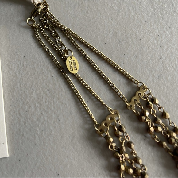 Libby Story Multi Strand Layered Short Necklace NWT - Picture 4 of 6